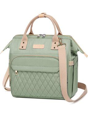 New Insulated Lunch Bag for Women, Large Leakproof Lunch Box, Green